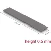 Delock Hővezető párna 120 x 20 x 0,5 mm M.2 modulokhoz 3,2 W/mK   alacsony olaj szivárgás