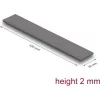 Delock Hővezető párna 120 x 20 x 2 mm M.2 modulokhoz 3,2 W/mK   alacsony olaj szivárgás