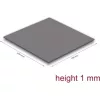 Delock Hővezető párna 100 x 100 x 1 mm M.2 modulokhoz 3,2 W/mK   alacsony olaj szivárgás