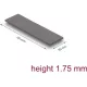 Delock Hővezető párna 70 x 20 x 1,75 mm M.2 modulokhoz 3,0 W/mK