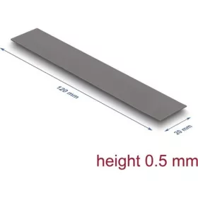   Delock Hővezető párna 120 x 20 x 0,5 mm M.2 modulokhoz 3,0 W/mK