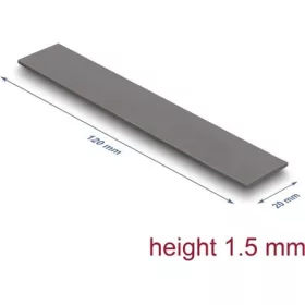   Delock Hővezető párna 120 x 20 x 1,5 mm M.2 modulokhoz 3,0 W/mK