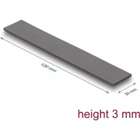   Delock Hővezető párna 120 x 20 x 3 mm M.2 modulokhoz 3,0 W/mK