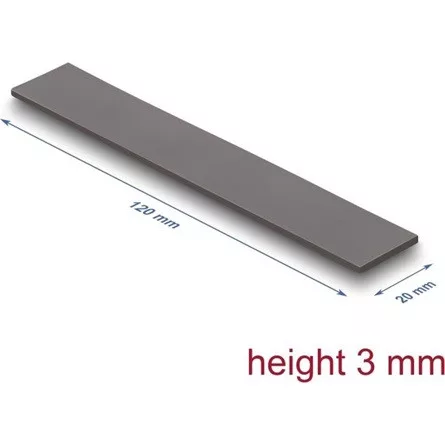 Delock Hővezető párna 120 x 20 x 3 mm M.2 modulokhoz 3,0 W/mK