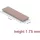 Delock Hővezető párna 70 x 20 x 1,75 mm M.2 modulokhoz 3,0 W/mK   nem szilikon anyagú