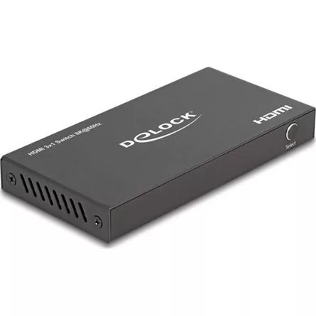 Delock 18603 4-portos HDMI video switch fekete 7680×4320@60Hz