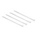 Delock 200x3,6mm kábelkötegelő színtelen 100db