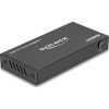 Delock 18607 3-portos HDMI video switch fekete 7680×4320@60Hz