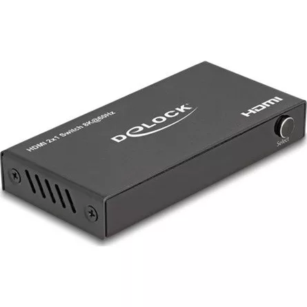 Delock 18607 3-portos HDMI video switch fekete 7680×4320@60Hz