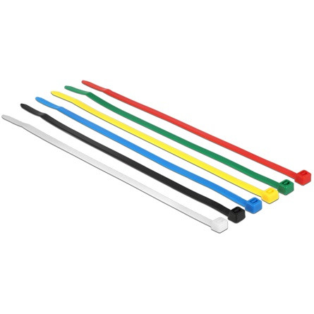 Delock 200x3,6mm kábelkötegelő 100db