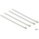 Delock 150x4,6mm rozsdamentes acél kábelkötegelő 20db
