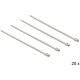 Delock KAB Delock 18631 rozsdamentes acél kábelkötegelő - 20db/cs - 200x4,6mm