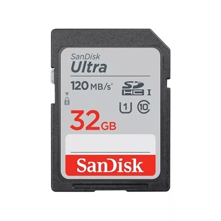SANDISK SDHC ULTRA 32GB, 120MB/s, CL10, UHS-I memóriakártya