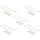 Delock Kábelkötegelő talp 30 x 30 mm, kábelkötegelővel, melynek hossza 200 mm x szélessége 4,8 mm fe