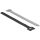 Delock 200x12mm tépőzáras kábelkötegelő fekete 10db