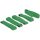 Delock 300x20mm tépőzáras kábelkötegelő zöld 5db