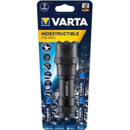 Varta Indestructible F10 Pro 300lm LED elemlámpa