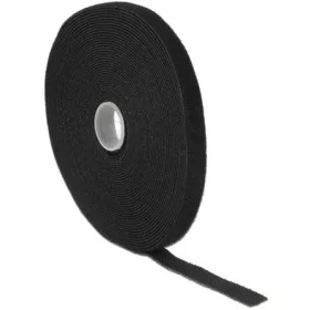   Delock 10mx13mm tépőzáras kábelkötegelő kábelkötegelő fekete