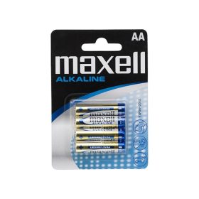   VEZ Maxell Elem - Alkáli elem,  4db AA (LR6), 1,5V (no mercury)