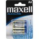 Maxell AA (R6) alkáli elem 4db