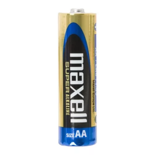 VEZ Maxell Elem - Szuper Alkáli elem,  4db AA (LR6), 1,5V (no mercury)
