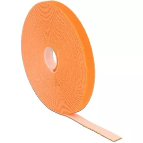 Delock 10mx13mm tépőzáras kábelkötegelő narancssárga