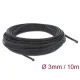 Delock Fonott kábelharisnya nyújtható 10 m x 3 mm fekete