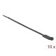 Delock Kábelkötöző címkével Hx 270 x Sz 4,8 mm, 10 darab fekete