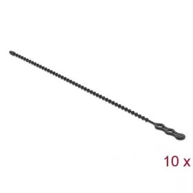   Delock Újrahasználható kötöző Hx 310 x Sz 4,5 mm 10 db. fekete