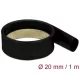 Delock Fekete hőcsökkentő cső 1 m x 20 mm