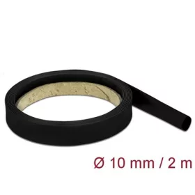Delock Fekete hőcsökkentő cső 2 m x 10 mm