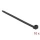 Delock Kábelkötegelő 550 x 8,8 mm (H x Sz), 10 darab fekete