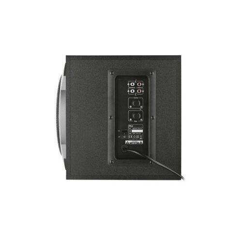 Trust Hangszóró 2.1 - Tytan Fekete (60W RMS; ERP II; hangerőszabályzó; 3,5mm jack; 230V tápcsatlakozó)