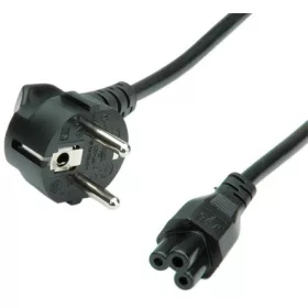   Roline villásdugó CEE 7/7 (EU) -> C5 M/F tápkábel 1.8m fekete