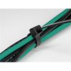 Delock 19562 610mm x 9mm kábelkötegelő fekete 10db