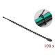 Delock Újrahasználható kötöző Hx 100 x Sz 2,4 mm 100 db. Fekete