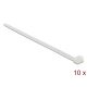 Delock Kábelkötegelő 760 x 8,8 mm (H x Sz), 10 darab fehér