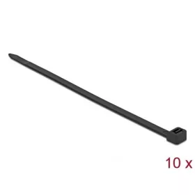 Delock Kábelkötegelő 850 x 9 mm (H x Sz), 10 darab fekete