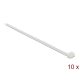 Delock Kábelkötegelő 920 x 9 mm (H x Sz), 10 darab fehér