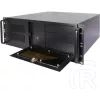 OEM VALUE Ház, rack-be szerelhető, 4U, fekete