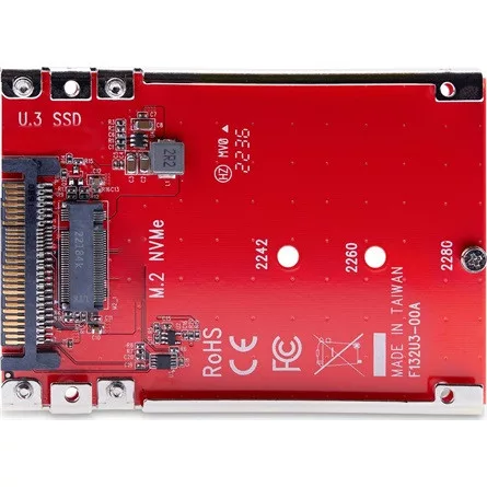 StarTech M.2 TO U.3 ADAPTER/CONVERTER M2 NVME SSD TO 2.5INCH U.3