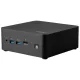 MSI Cubi NUC barbone mini PC, fekete - Intel Core 3 100U (1MG-244BEU-B3100UXX)