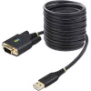 StarTech USB-A 2.0 -> Serial RS-232 DB9 M/M adatkábel 3m fekete