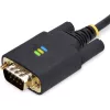 StarTech USB-A 2.0 -> Serial RS-232 DB9 M/M adatkábel 1m fekete