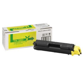 Kyocera TK-580Y sárga toner P6021cdn, FS-C5150DN-hez