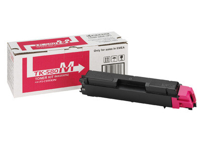 Kyocera TK-580M bíbor toner P6021cdn, FS-C5150DN-hez