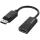 Hama 200335 DisplayPort 1.2 -> HDMI 1.4 M/F adapter 0.2m fekete 4K30Hz