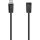 Hama USB-A 2.0 -> USB-A 2.0 M/F adatkábel hosszabbító 0.75m fekete