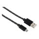Hama USB-A 2.0 -> USB-B 2.0 micro M/M adatkábel 1m fekete