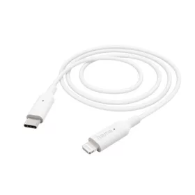 Hama USB-C -> Lightning M/M adatkábel 1m fehér